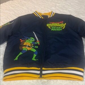 Ninja Turtles Mutant Mayhem Jacket - Navy and Yellow